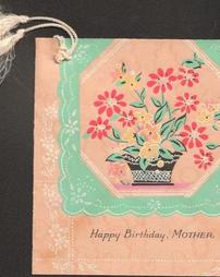 Card- To Mother, front
