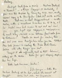 Letter from Warren Johnston to Bobby [Letter 127]