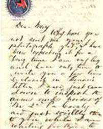 1862-07-26? Letter from Charles Hale and P. Benner Wilson to Mary E. D. Wilson