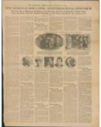 Women voters newspaper clippings