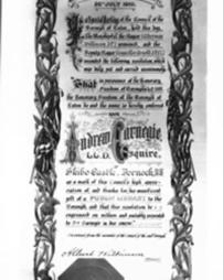 Burgess ticket of the Borough of Luton, England, 26th July, 1910