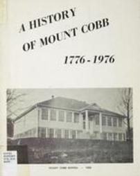 A History of Mount Cobb, 1776-1976.