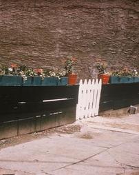 Beechwood Street [1700 Block] Flower Fence and Lot. 1956