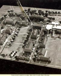 Architect's Model of the Lycoming College Campus