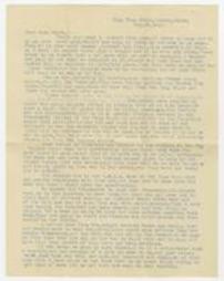 Anna V. Blough letter to home folks, Aug. 25, 1918