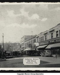 Liberty Street Looking North (circa 1940)