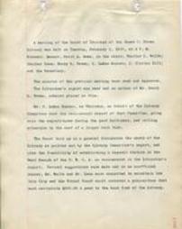 1910 Board of Trustees Minutes