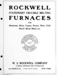 Rockwell stationary crucible melting furnaces