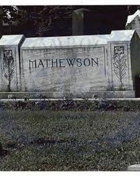 Gravesite of Christy Mathewson
