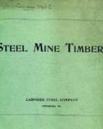 Steel mine timbers 1908