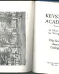 Keystone Academy 57th Annual Catalogue May 1926