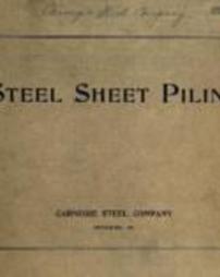 Steel sheet piling