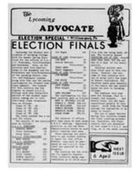 Lycoming Advocate 1981-04-06