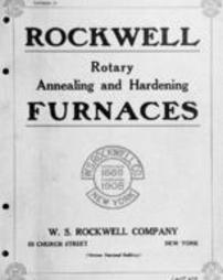 Rockwell rotary, annealing and hardening furnaces