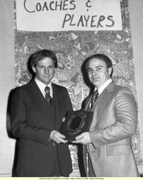 Coach Wiser and Coach Girardi, Football Banquet 1979