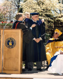 Dr. Sojka Receives Honorary Degree, Commencement 1995
