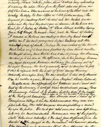 Handwritten Journal of John Blair Linn's Trip to Gettysburg Battlefield, Page 8