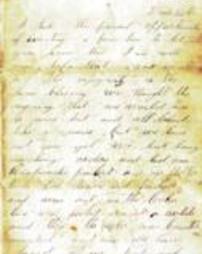 Letter from James Graham to his sister, Camp of the 206th Regiment, March 21, [1865]