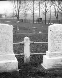 Gravestones of Reverend Jacob Z. Gottwals and Ann Gottwals