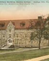McKee Hall [1] color postcard, Geneva College, Beaver Falls, Pa.