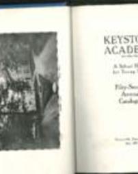 Keystone Academy 52nd Annual Catalogue May 1921