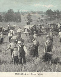 Harvesting at Zoar, Ohio