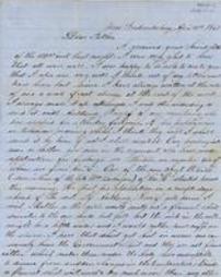 1863-04-27 Handwritten letter from Daniel S. Keller to his father, Henry Keller