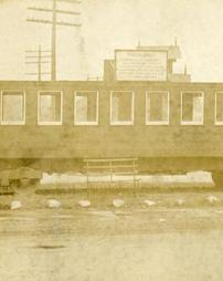 Ancient Pennsylvania Gravity Railroad passenger coach