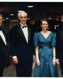 1988 Philadelphia Flower Show. Preview Dinner with Herb Clarke, Governor Casey, Jane Pepper, and Morris Cheston