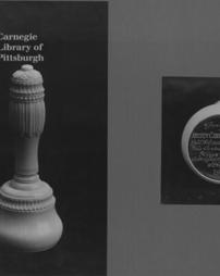 Ivory mallet used by Mrs. (i.e. Mr.) Carnegie in laying the memorial stone of the Kings Theatre, Edinburgh, 18th, August 1906