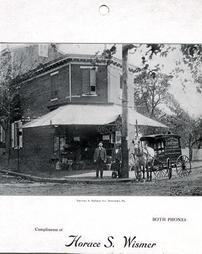 Photograph of H. S. Wismer's grocery store