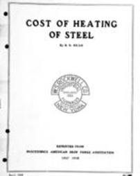 Cost of heating of steel