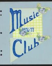 Williamsport Music Club Scrapbook: 1976-1977