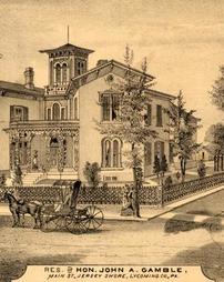 Residence of Hon. John A. Gamble, Jersey Shore
