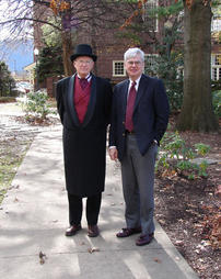 John F. Piper, Jr., Dean of the College, and Lycoming College President James E. Douthat