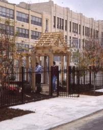 Philadelphia Green. Cecil B. Moore. Meade School. Gratz Street Garden