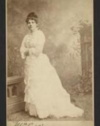 Florence Van Fleet (later Mrs. Moses Lyman) c. 1879