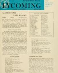 Newsletter from Lycoming College, August 1960