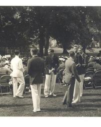 Guests at 1938 graduation