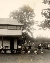 Pine Grove Lodge in center of plantation, August 11, 1929