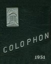 Colophon, Wyomissing High School, Wyomissing, PA (1951)