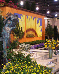 2009 Philadelphia Flower Show. Burke Brothers Exhibit
