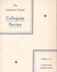 The Johnstown Center Collegiate Review, March 1935