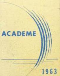Academy Yearbook, 1963
