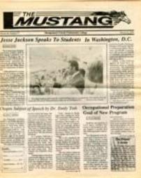 The Mustang, Vol. 24, No. 7, 1992-03-16