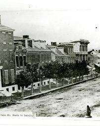 Photograph of homes on E. Main St.