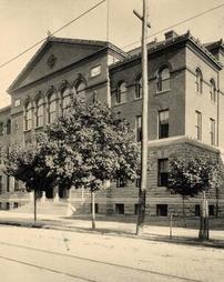 George Washington School, West Third Street, c. 1900