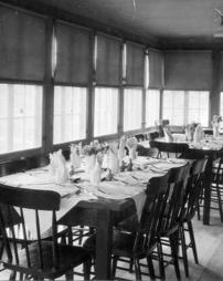 Dining room in the original farmhouse at the State Industrial Home for Women (Muncy Pa.)