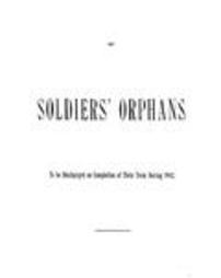 List of soldiers' orphans to be discharged on completion of their term…(1902)