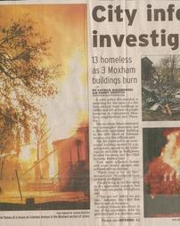 City inferno investigated